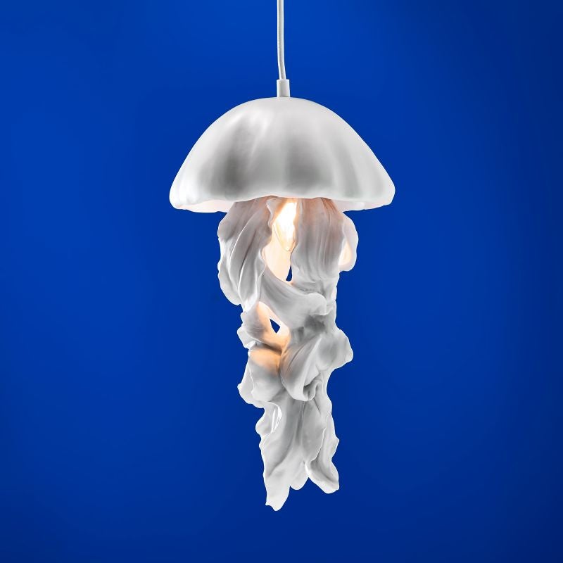 Ava Jellyfish White Ceiling Light &Quirky