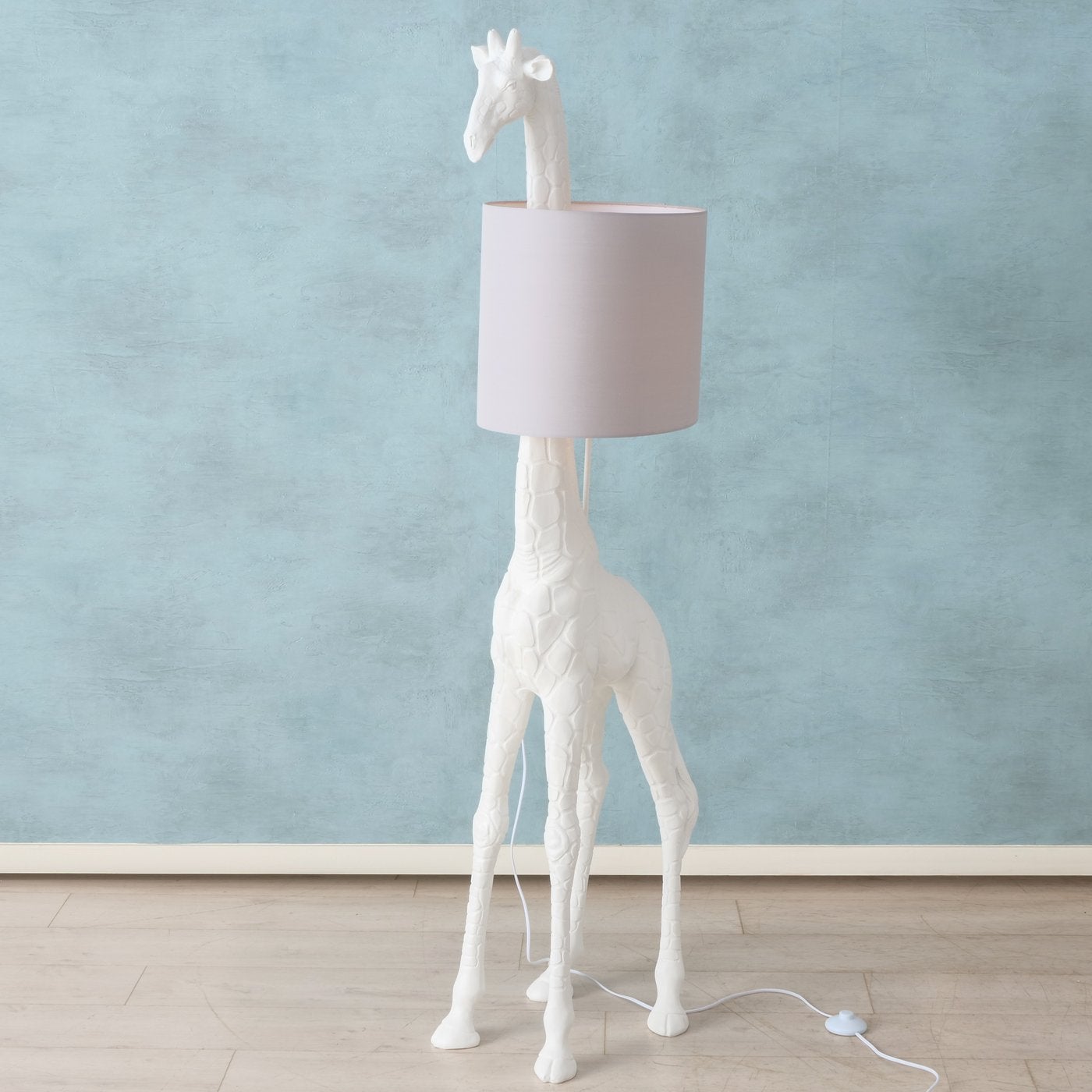 White Giraffe Floor Lamp