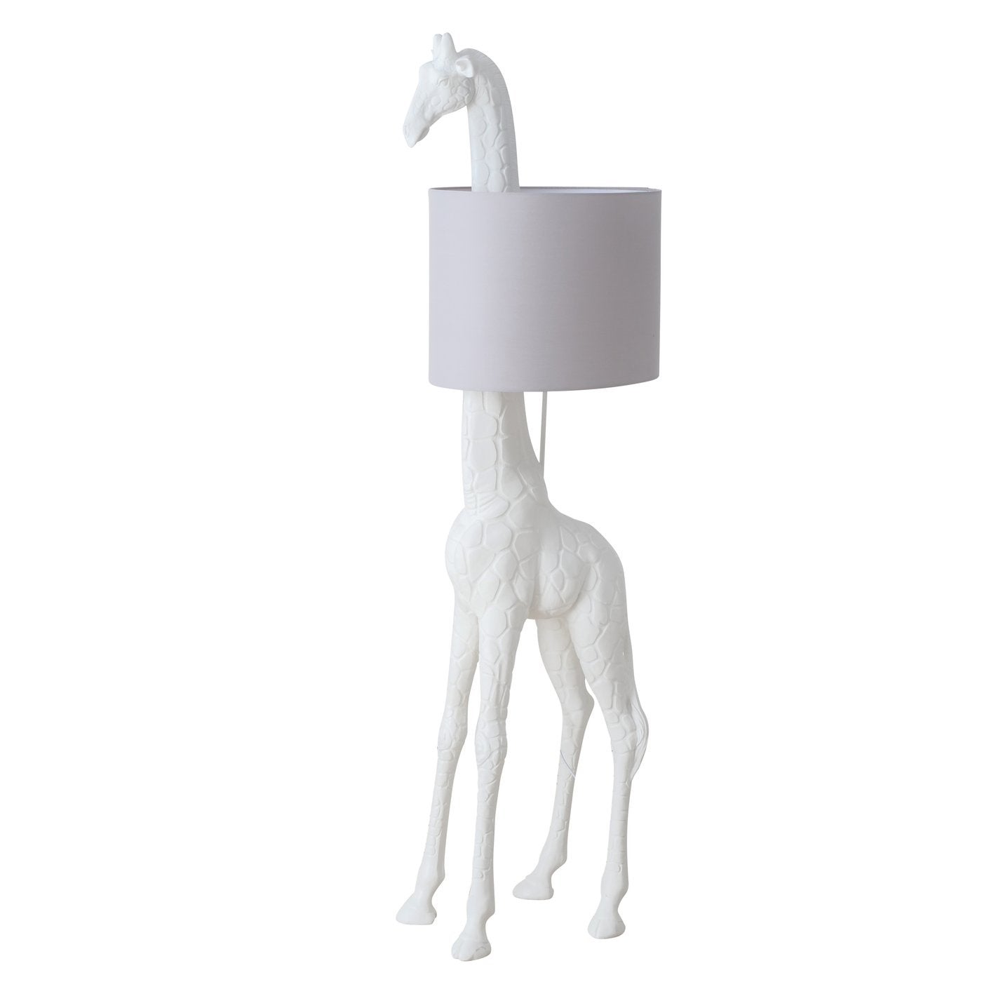 White giraffe outlet lamp