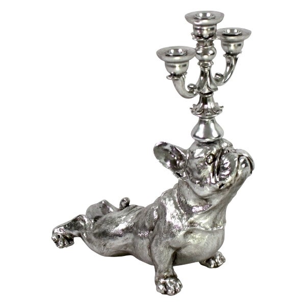 French bulldog candle holder clearance