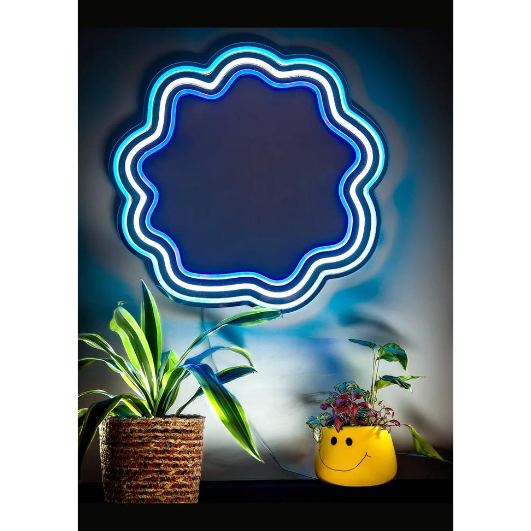 Neon Wall Mirror